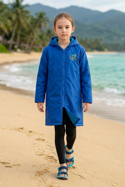 Kids Polar Fleece Swim Parka