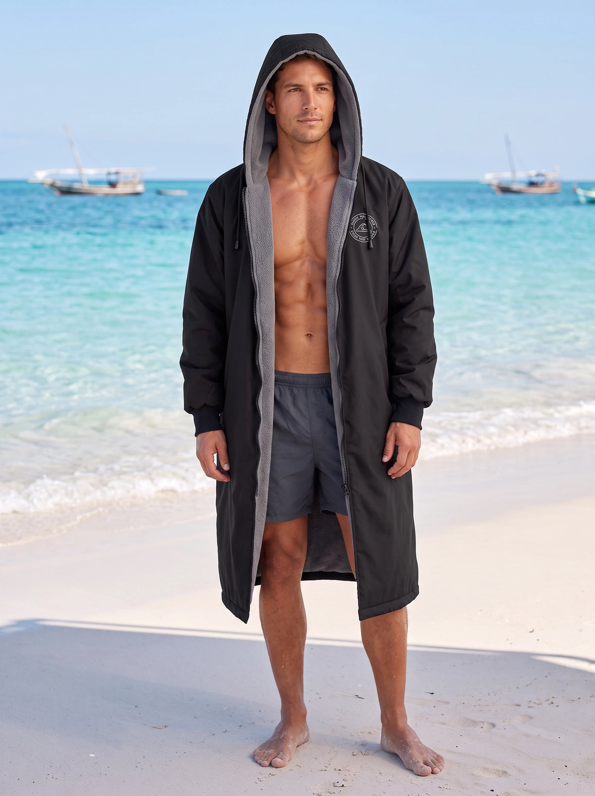 Polar Fleece Swim Parka