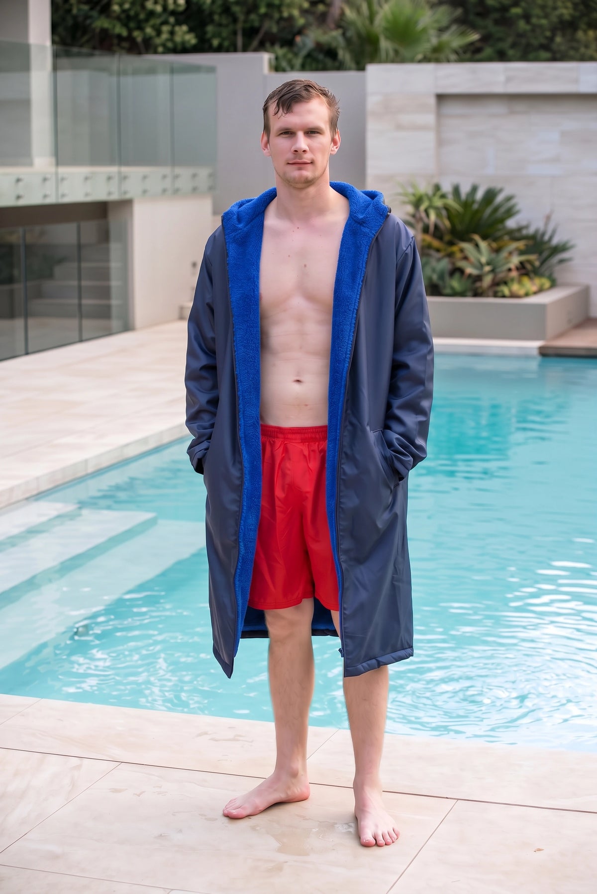 Polar Fleece Swim Parka