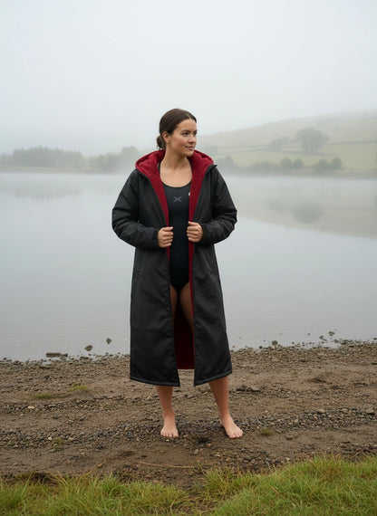 Toweling Swim Parka