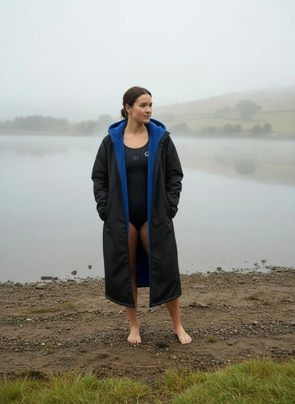 Toweling Swim Parka