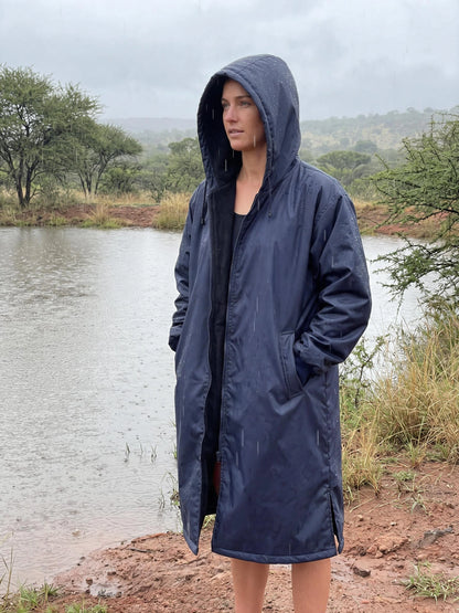 Toweling Swim Parka