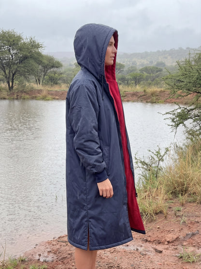 Toweling Swim Parka