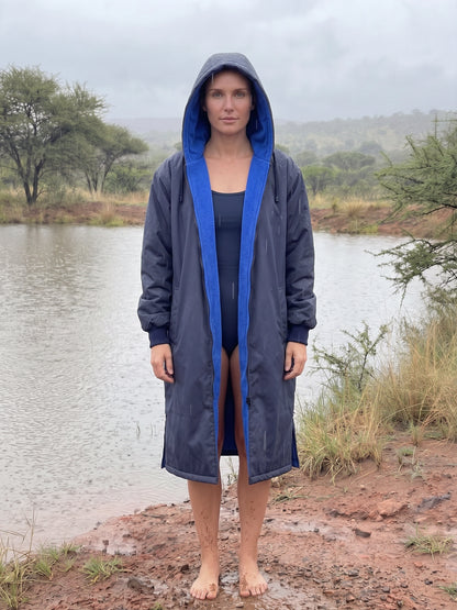 Toweling Swim Parka