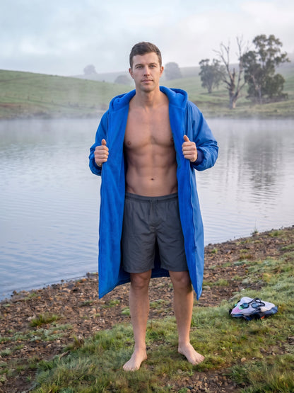 Toweling Swim Parka