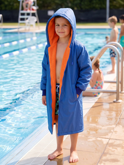 Kids Polar Fleece Swim Parka