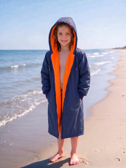 Kids Polar Fleece Swim Parka