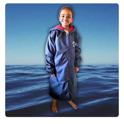 Kids Polar Fleece Swim Parka - SWIM PARKA