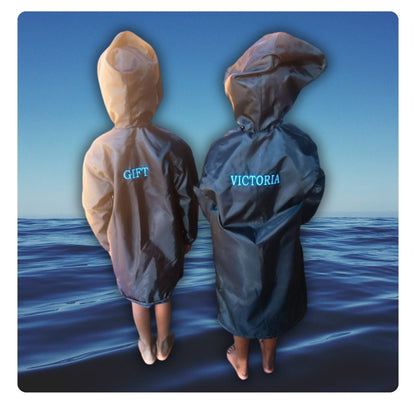 Kids Polar Fleece Swim Parka - SWIM PARKA