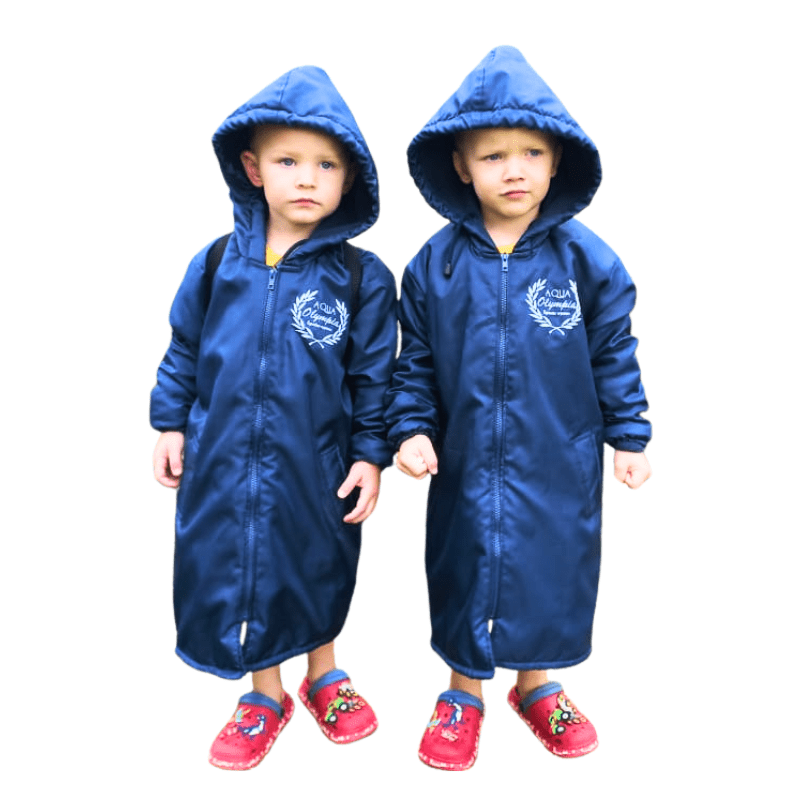 Kids Swim Parka Fleece - SWIM PARKA