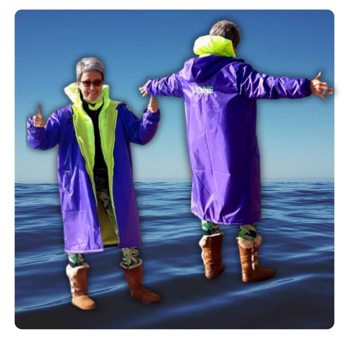 Polar Fleece Swim Parka - SWIM PARKA