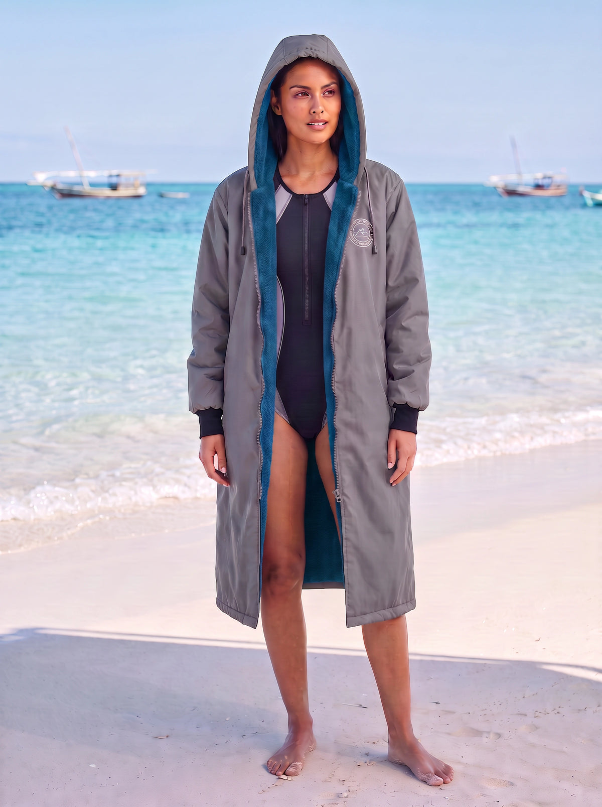 Polar Fleece Swim Parka