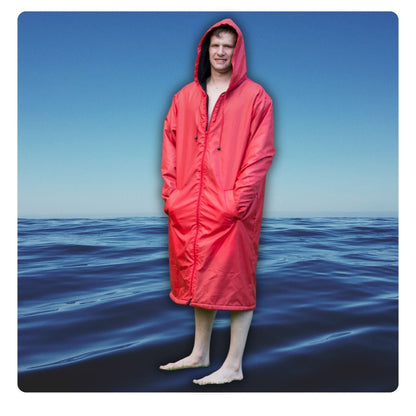Toweling Swim Parka - SWIM PARKA