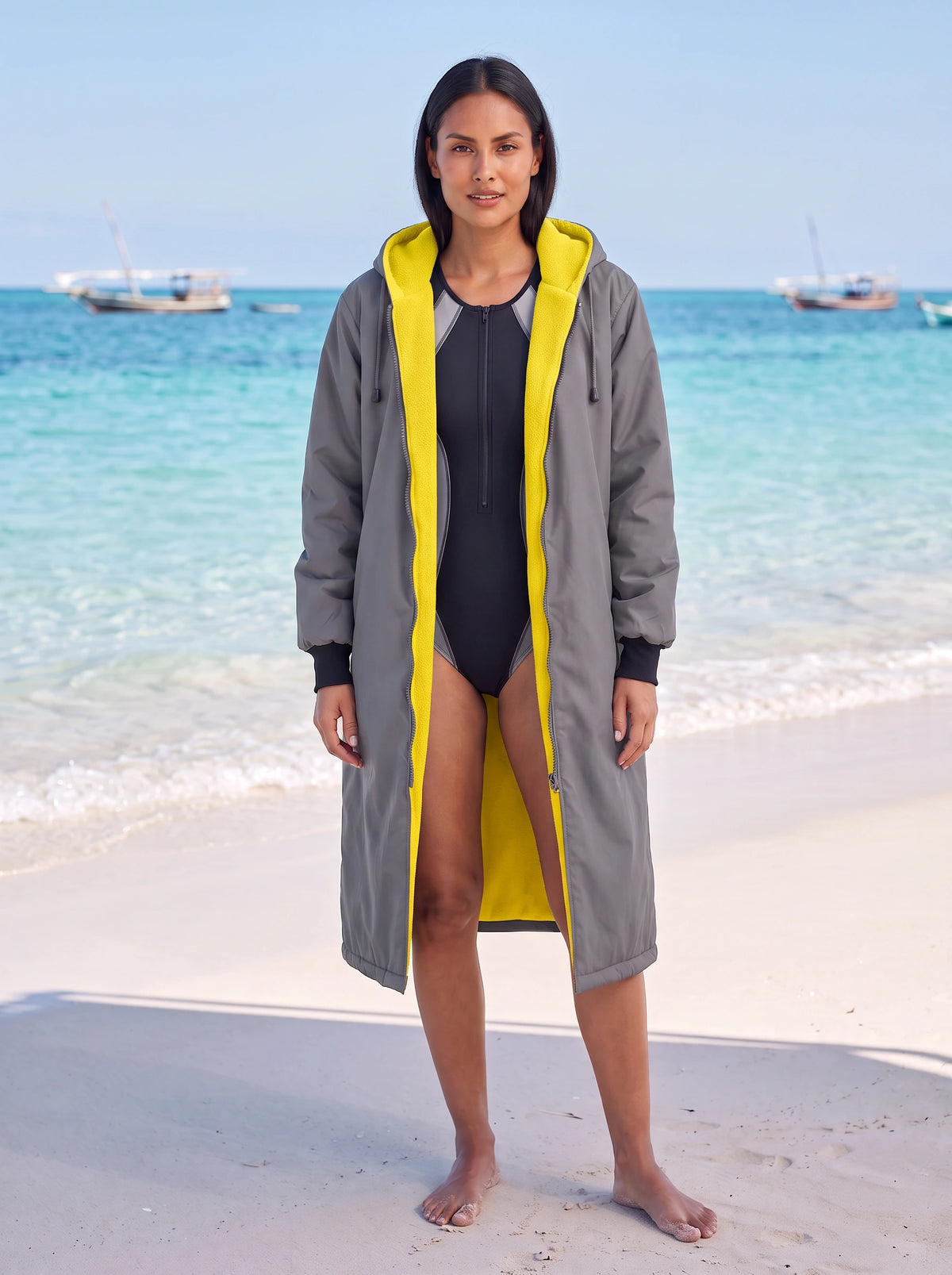 Polar Fleece Swim Parka